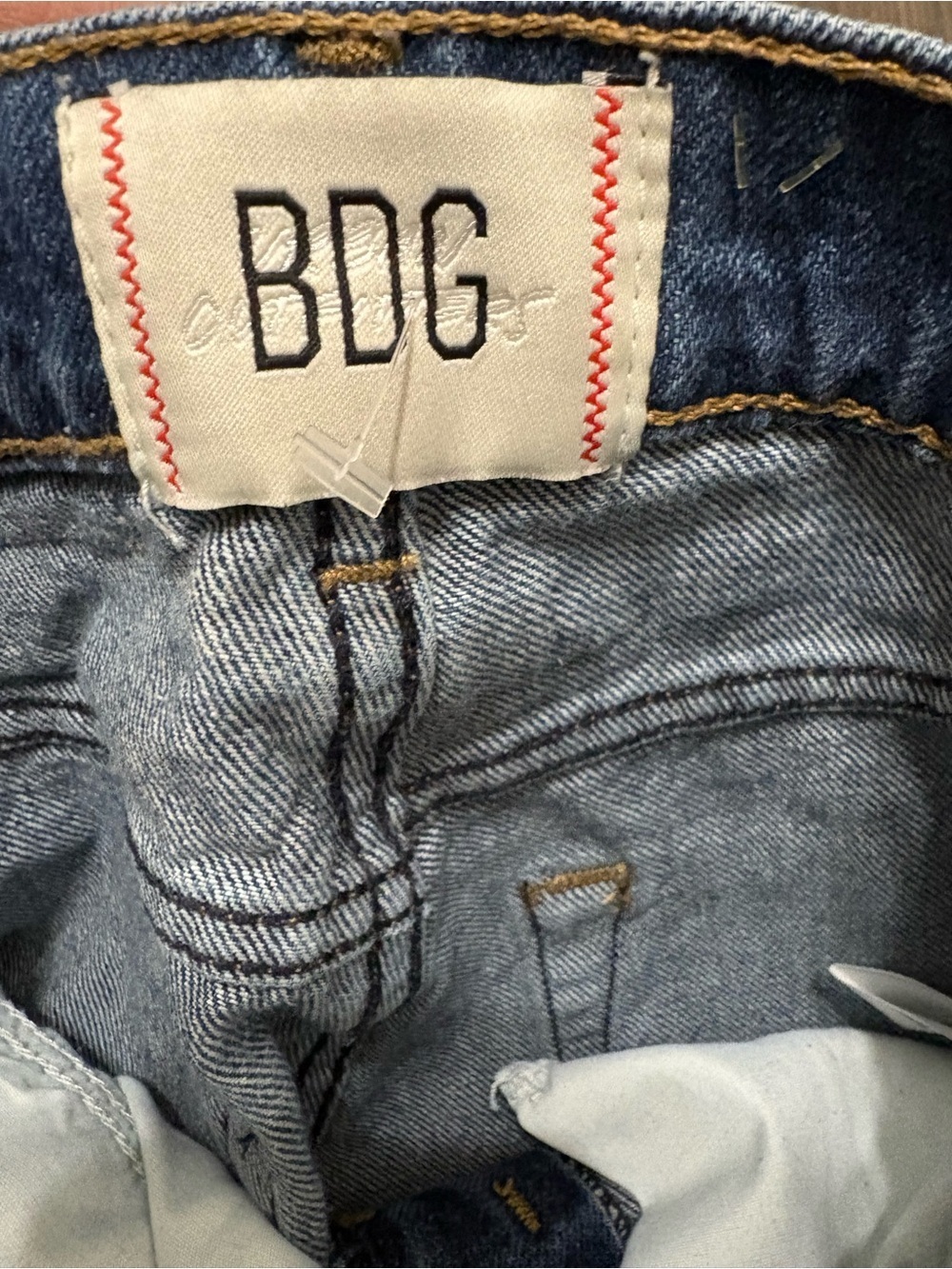 BDG Cowboy Jean Straight Leg Jeans Size 24 - Picture 4 of 6